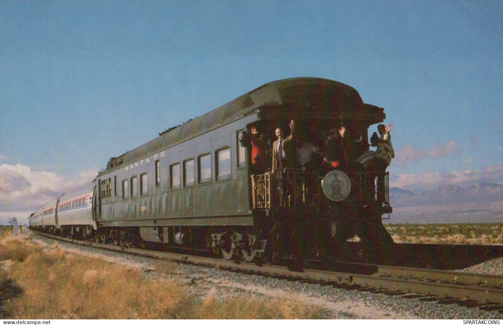ZUG Schienenverkehr Eisenbahnen Vintage Ansichtskarte Postkarte CPSMF #PAA430.A - Trenes