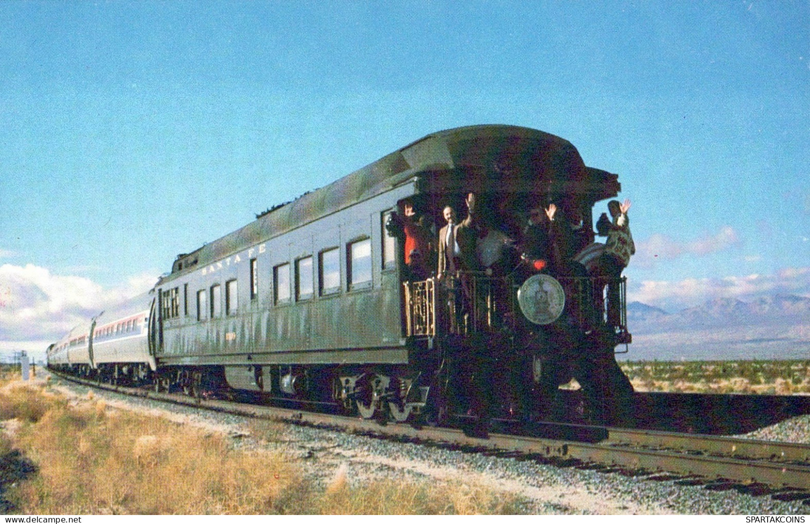 ZUG Schienenverkehr Eisenbahnen Vintage Ansichtskarte Postkarte CPSMF #PAA430.A - Trenes