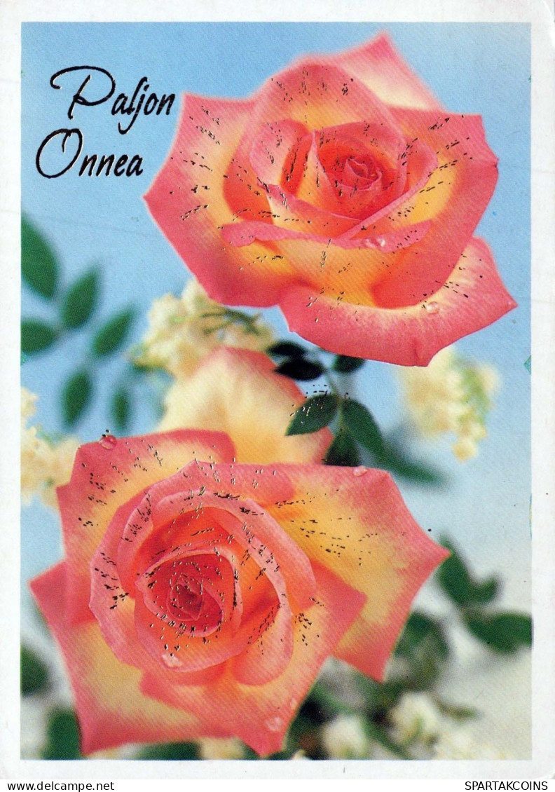FLOWERS Vintage Ansichtskarte Postkarte CPSM #PBZ448.A - Flowers
