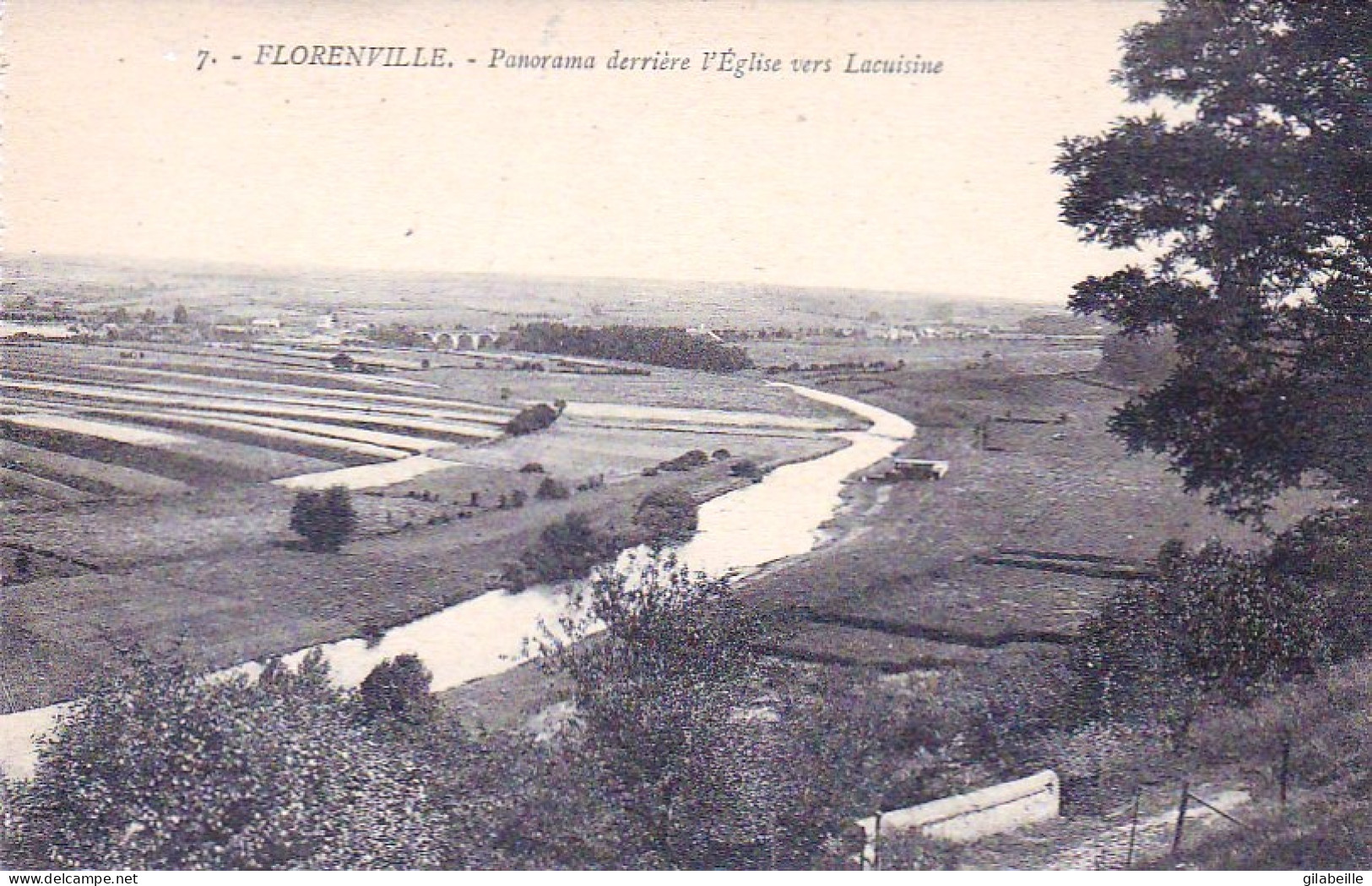 FLORENVILLE -  Panorama Derriere L'église Vers Lacuisine - Florenville