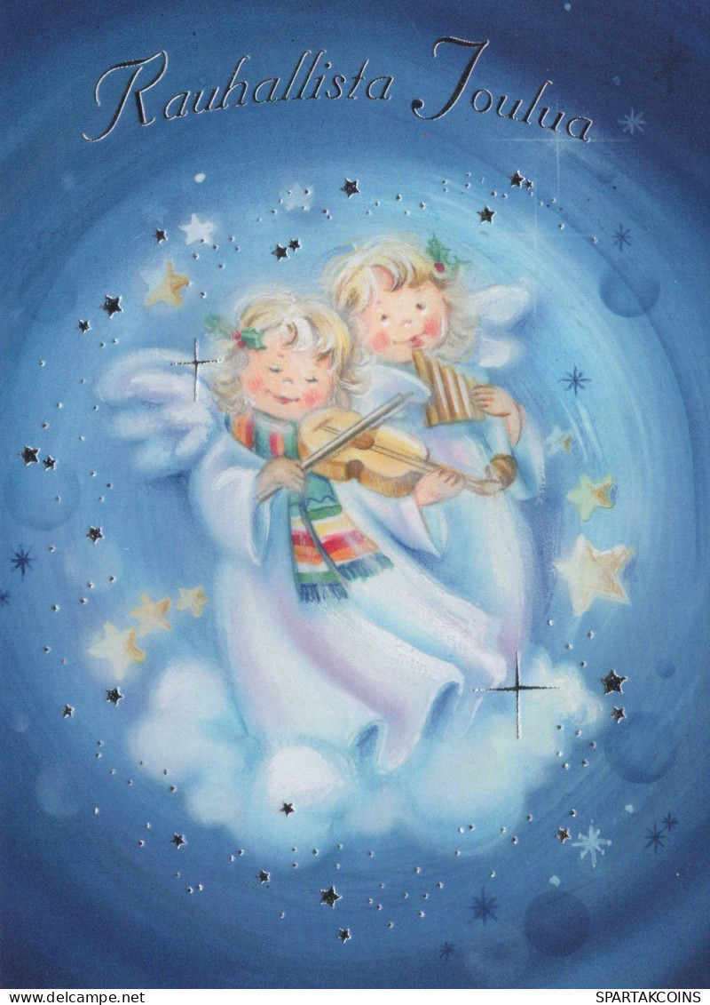 ANGEL CHRISTMAS Holidays Vintage Postcard CPSM #PAH898.A - Anges
