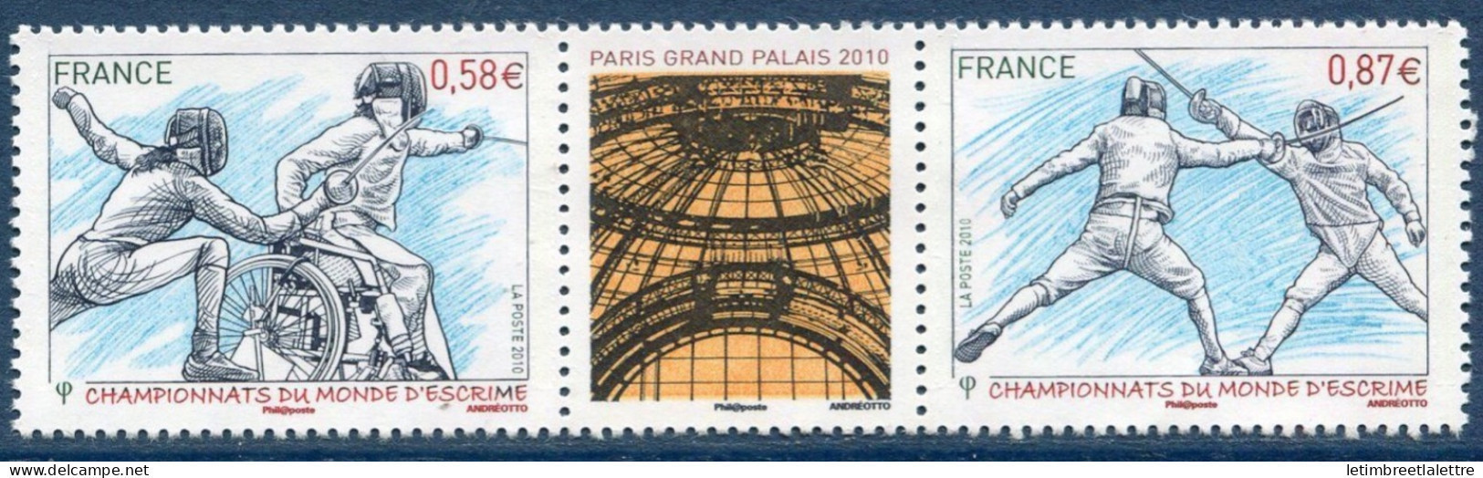 France - YT N° 4510 Et 4511 ** - Neuf Sans Charnière - 2010 - Unused Stamps