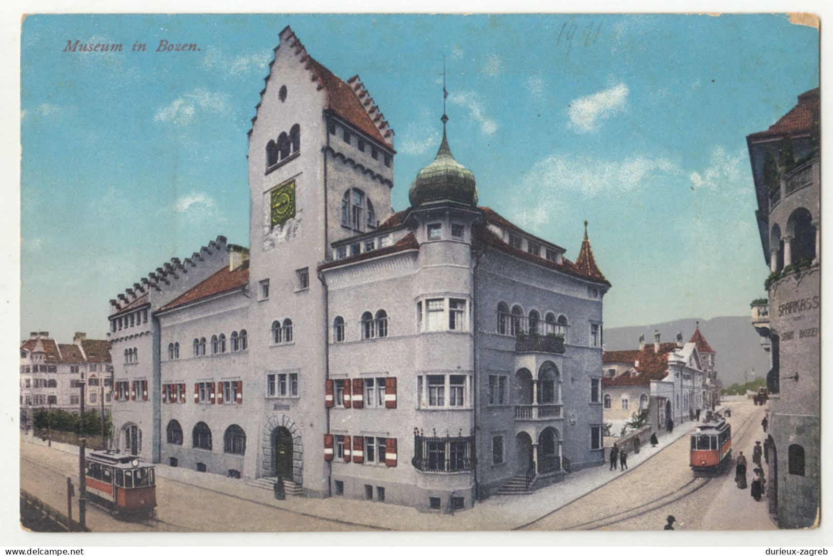 Museum In Bozen Old Postcard Not Posted B240503 - Bolzano