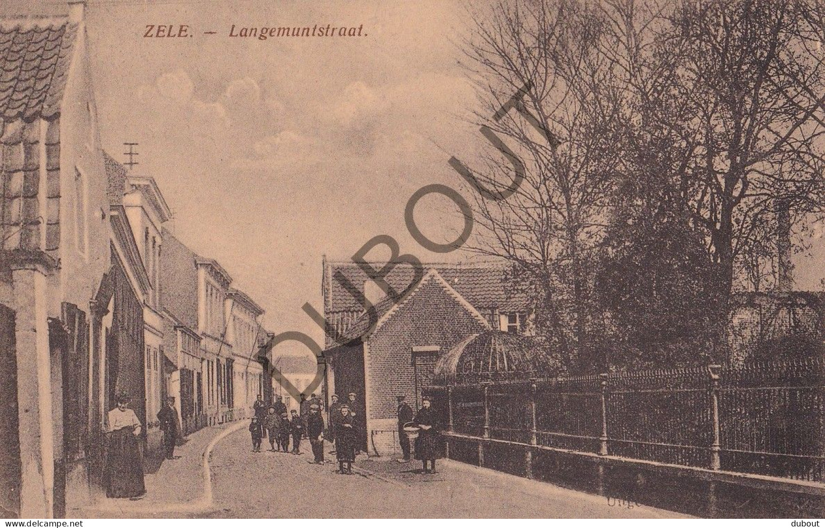 Postkaart - Carte Postale - Zele - Langemuntstraat (C6057) - Zele
