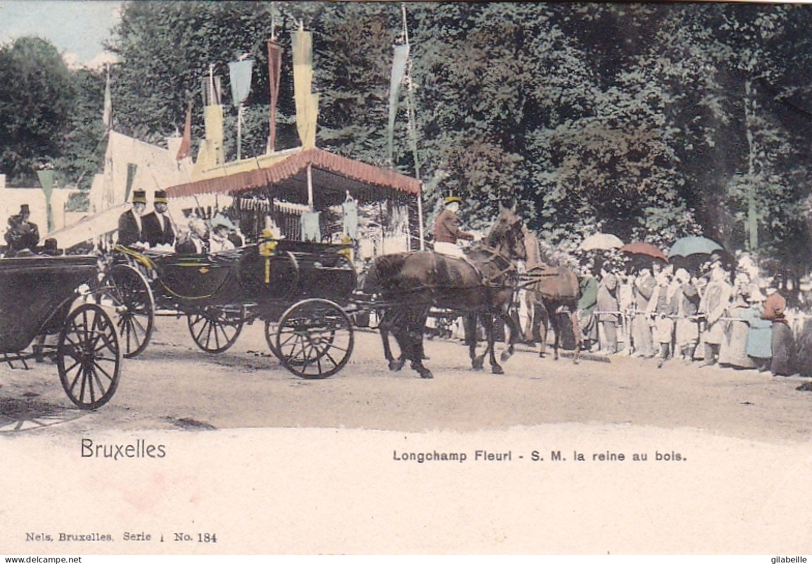 BRUXELLES -  Longchamp Fleuri - S.M La Reine Au Bois - Bruselas (Ciudad)