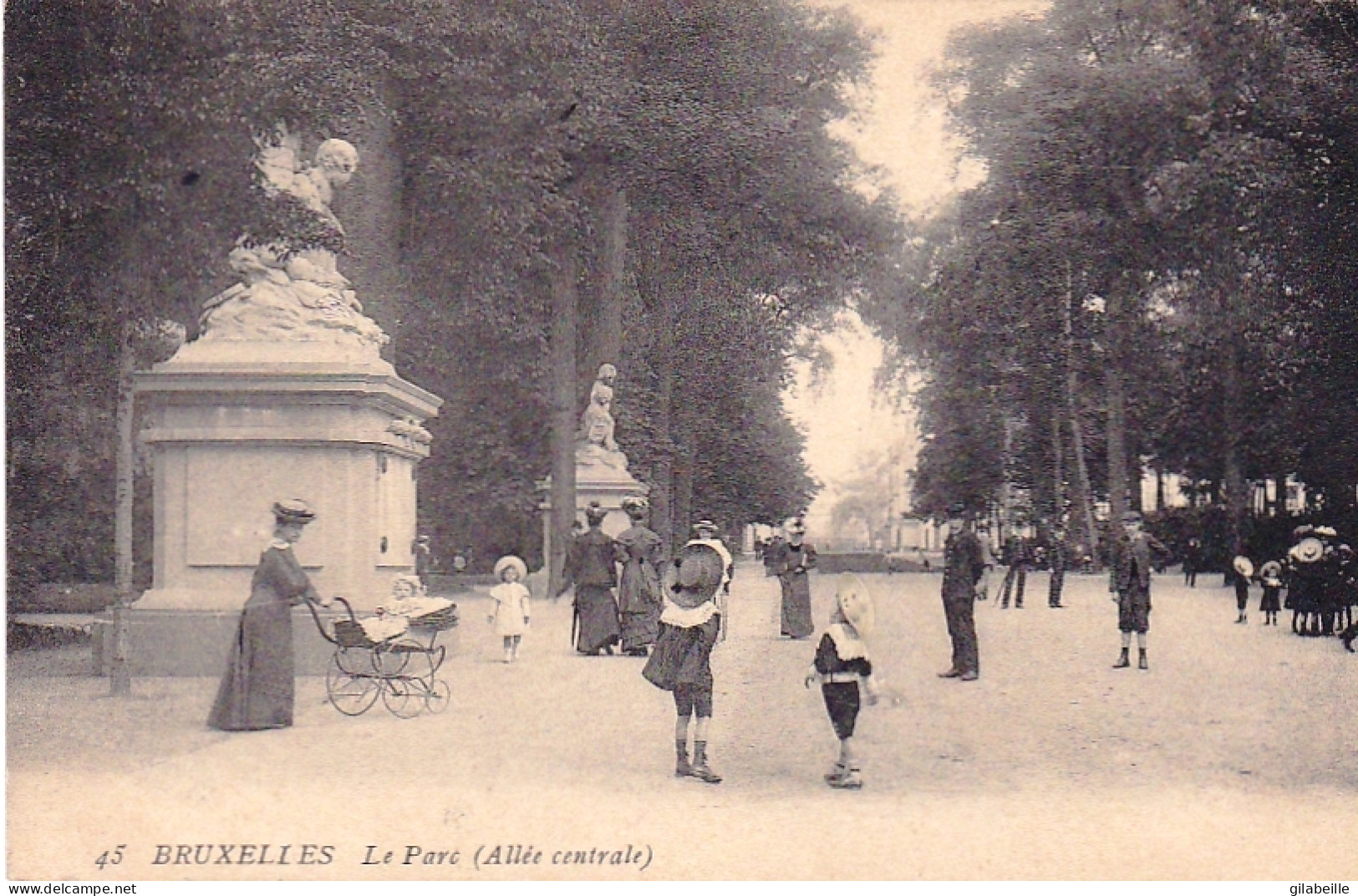 BRUXELLES -  Le Parc - Allée Centrale - Brüssel (Stadt)