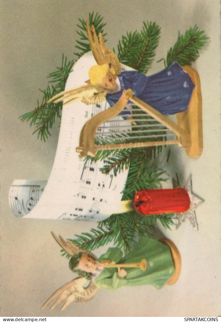 ENGEL Neujahr Weihnachten Vintage Ansichtskarte Postkarte CPSM #PAS763.A - Anges