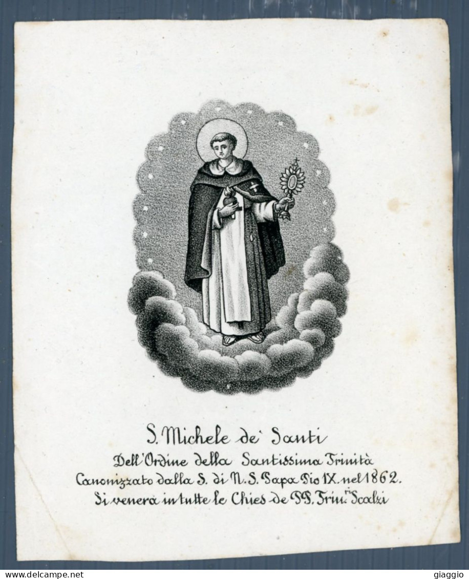 °°° Santino N. 9299 - S. Michele Dè Santi °°° - Religion & Esotérisme