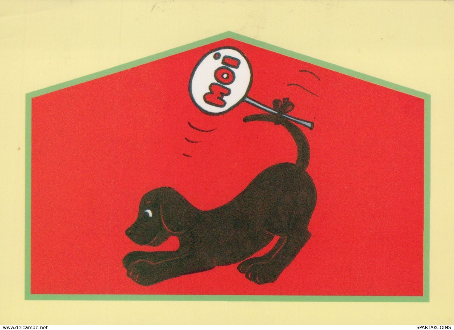 DOG Animals Vintage Postcard CPSM #PAN722.A - Perros