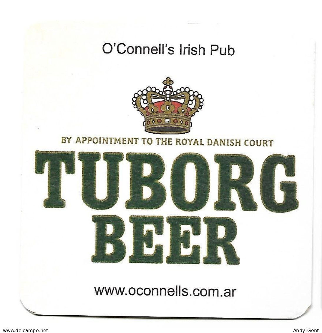 #75 Tuborg Export Argentina Irish Pub - Sous-bocks