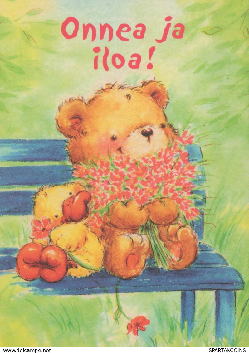 BEAR Animals Vintage Postcard CPSM #PBS190.A - Ours