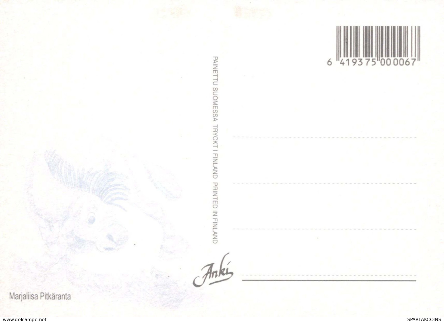 CABALLO Animales Vintage Tarjeta Postal CPSM #PBR855.A - Paarden