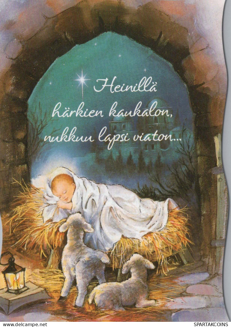 Baby JESUS Religion Vintage Postcard CPSM #PBQ073.A - Jésus