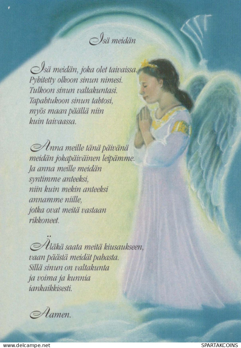ANGE Noël Vintage Carte Postale CPSM #PBP480.A - Angels