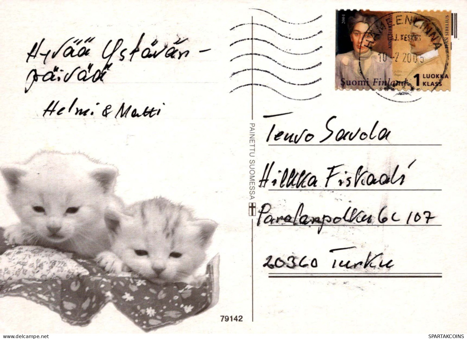 FIORI Vintage Cartolina CPSM #PBZ896.A - Blumen