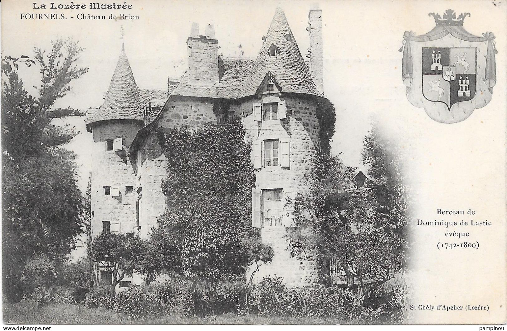 48 - FOURNELS - Château  De Brion - Otros & Sin Clasificación