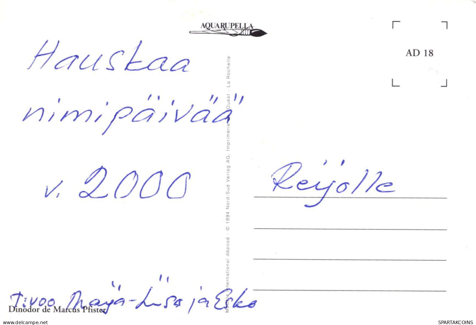 HUMOR DIBUJOS ANIMADOS Vintage Tarjeta Postal CPSM #PBV709.A - Humour