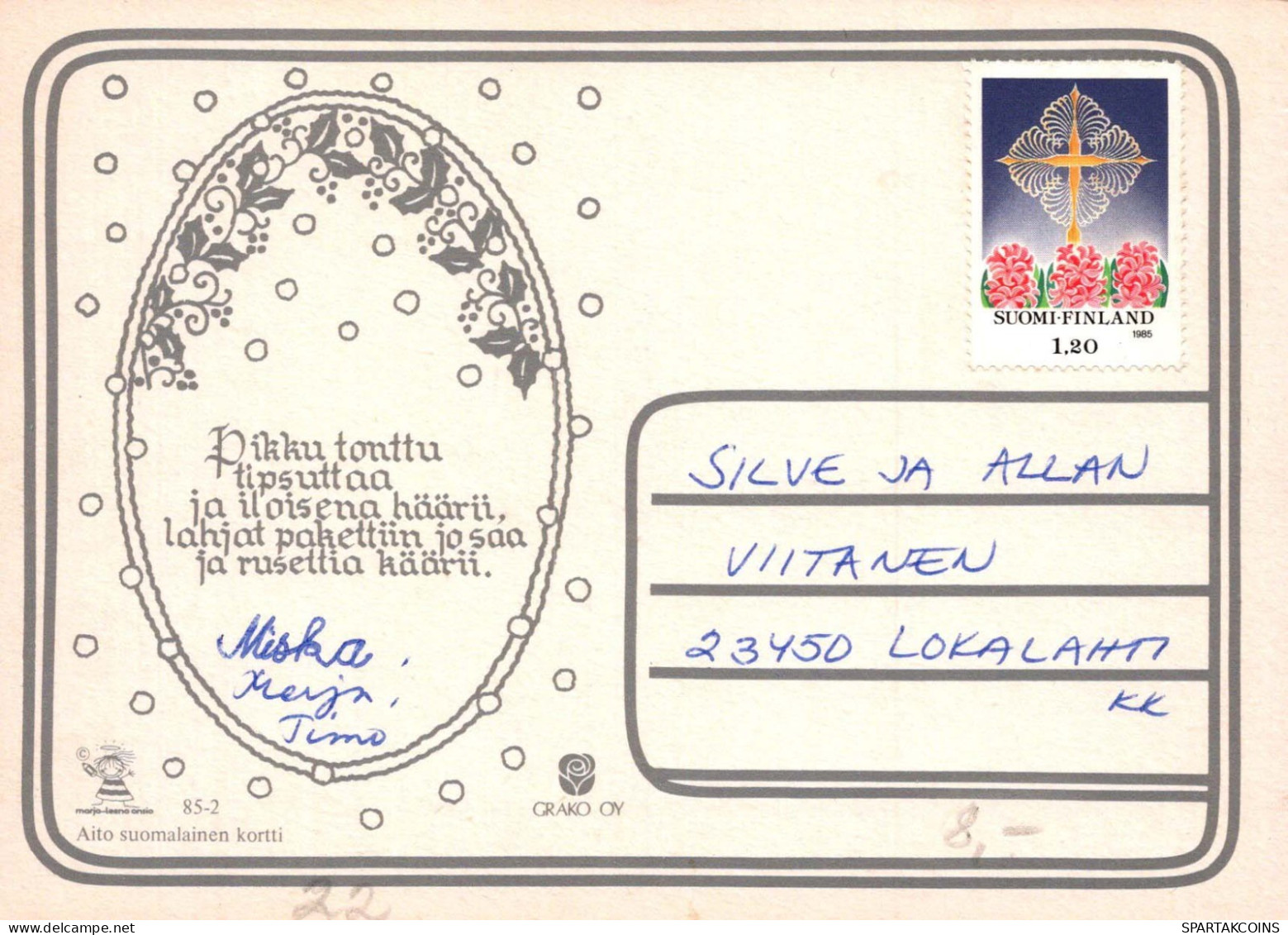 NIÑOS HUMOR Vintage Tarjeta Postal CPSM #PBV369.A - Cartes Humoristiques