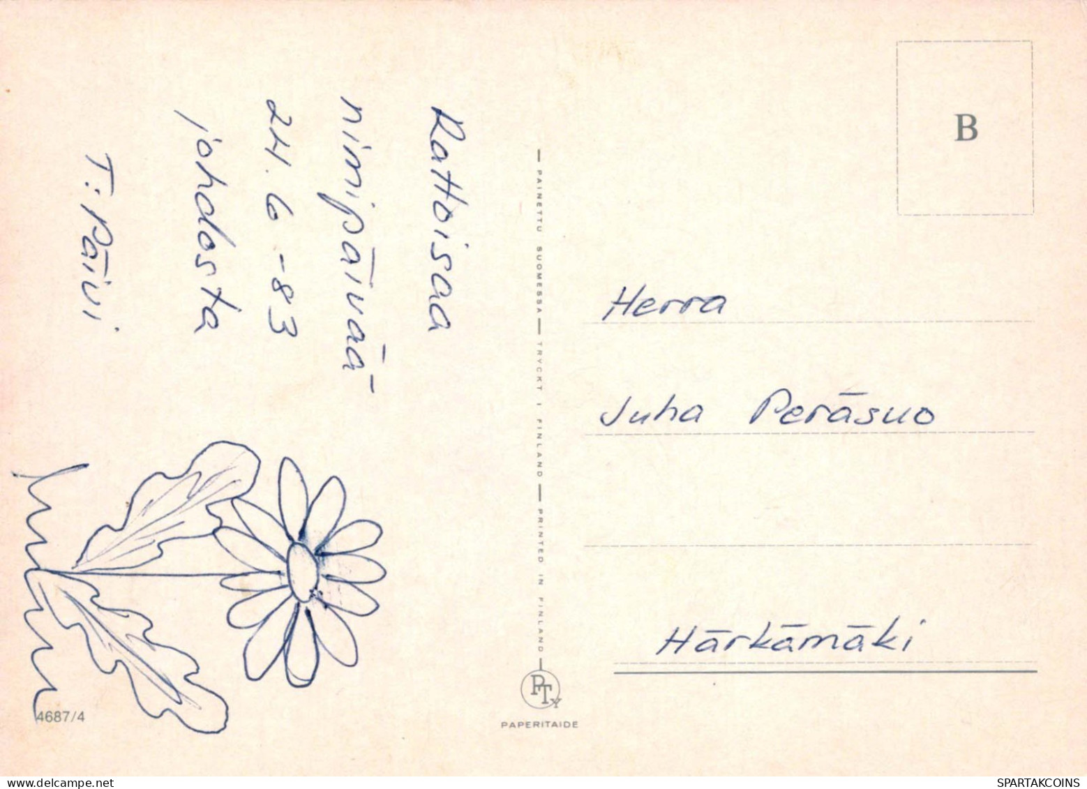 NIÑOS Escenas Paisajes Vintage Tarjeta Postal CPSM #PBU598.A - Taferelen En Landschappen