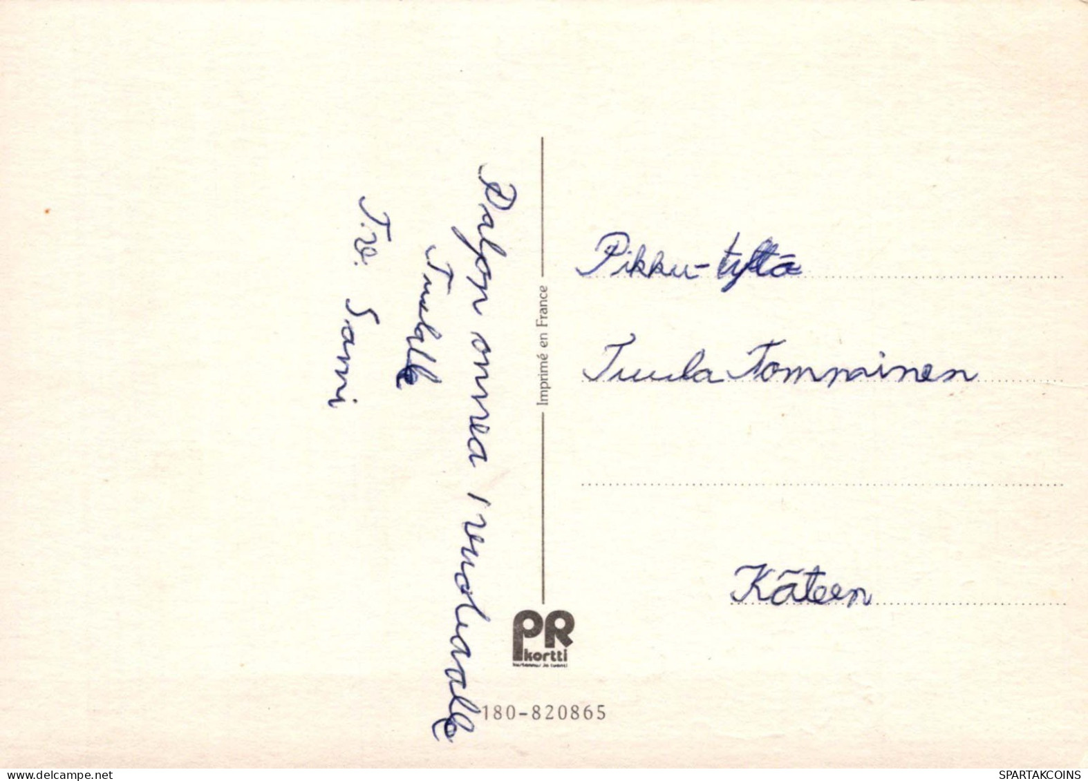 BUON COMPLEANNO 1 Años BAMBINO Vintage Postal CPSM #PBT943.A - Geburtstag