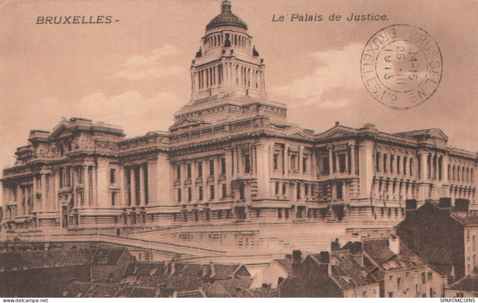 BELGIEN BRÜSSEL Postkarte CPA #PAD865.A - Brussels (City)