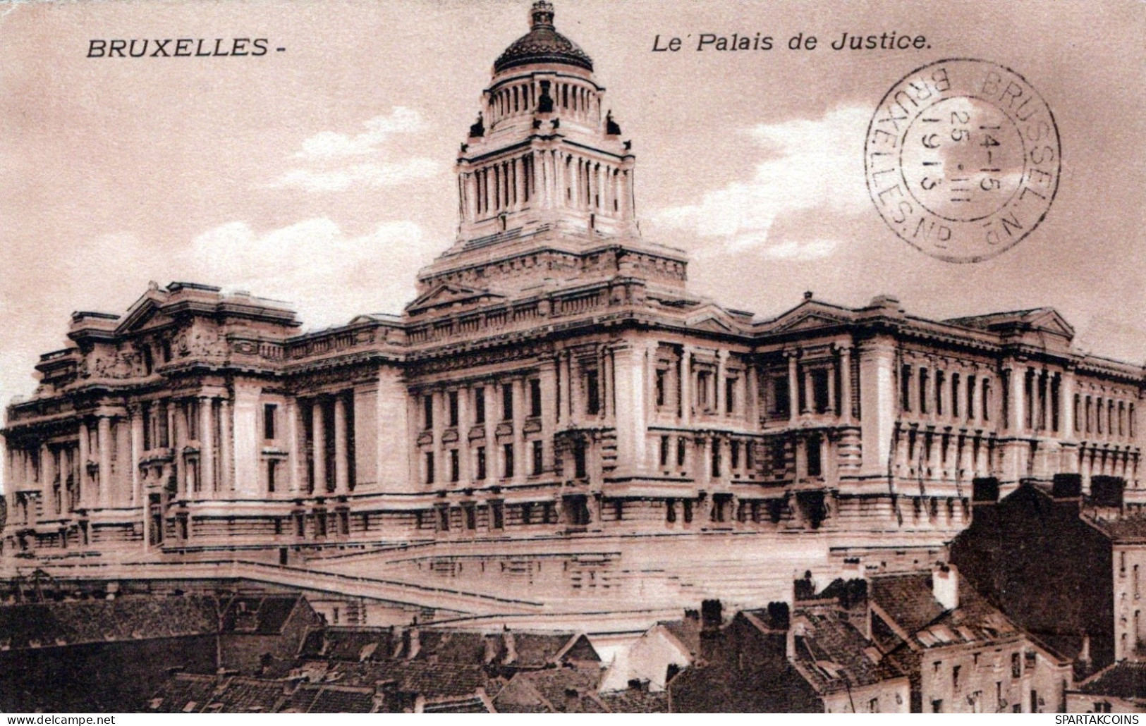 BELGIEN BRÜSSEL Postkarte CPA #PAD865.A - Bruxelles-ville