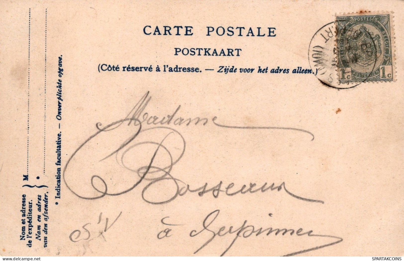 BÉLGICA BRUSELAS Postal CPA #PAD842.A - Brüssel (Stadt)
