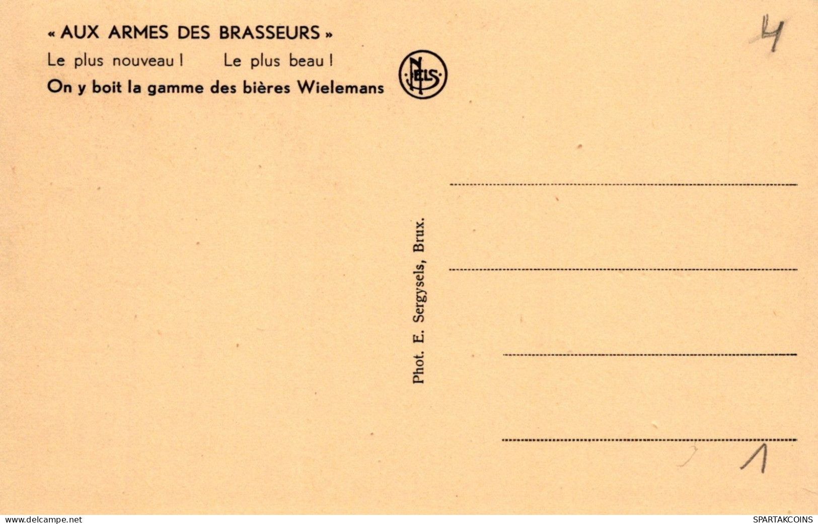 BELGIO BRUXELLES Cartolina CPA #PAD698.A - Bruxelles-ville