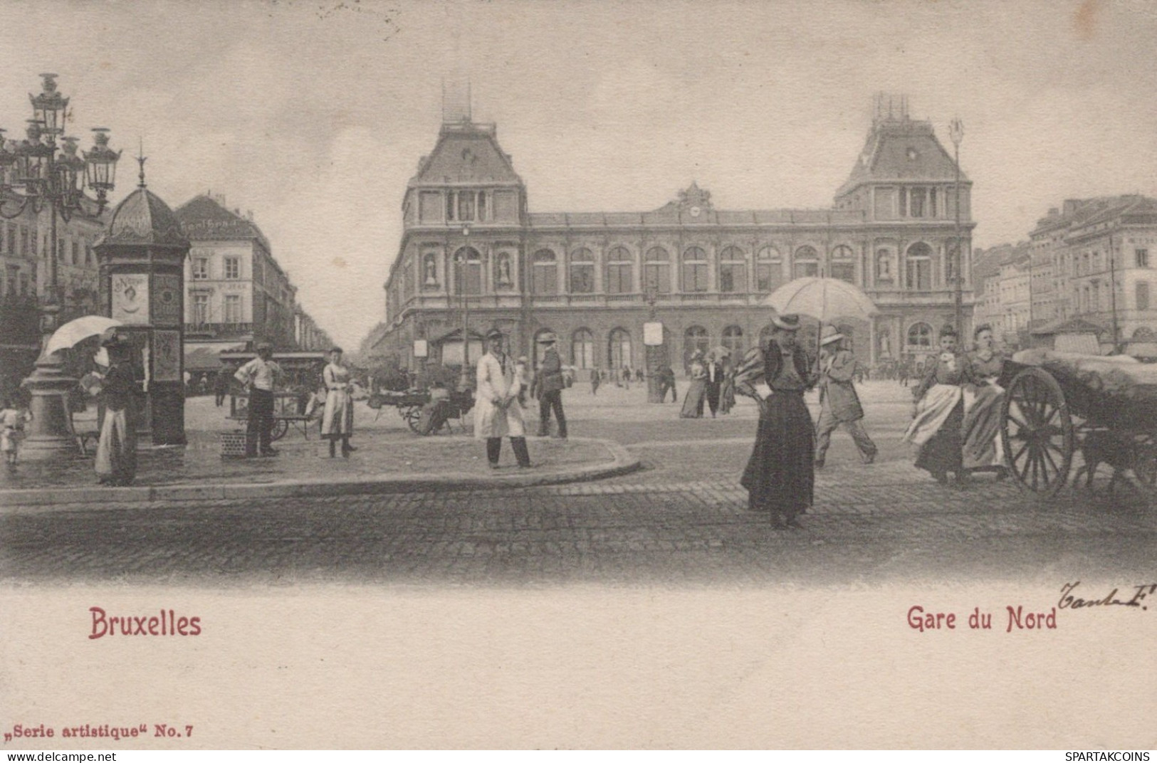 BELGIEN BRÜSSEL Postkarte CPA #PAD530.A - Bruselas (Ciudad)