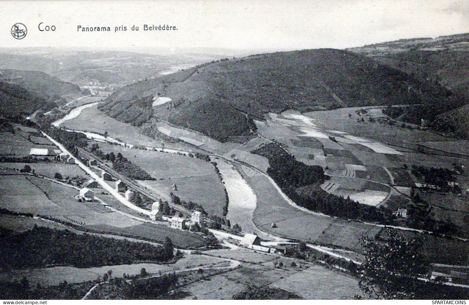 BELGIEN COO WASSERFALL Provinz Lüttich (Liège) Postkarte CPA Unposted #PAD185.A - Stavelot