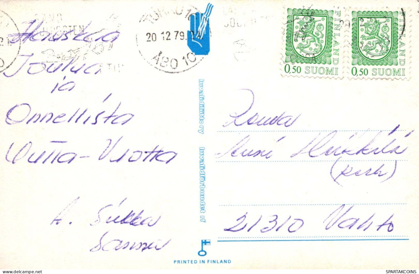 Feliz Año Navidad PÁJARO CAMPANA Vintage Tarjeta Postal CPA #PKE837.A - Neujahr