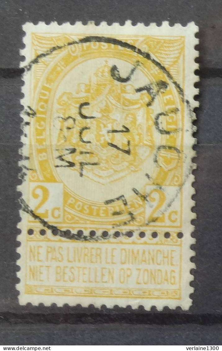 54 Avec Belle Oblitération Jauche - 1893-1907 Wappen