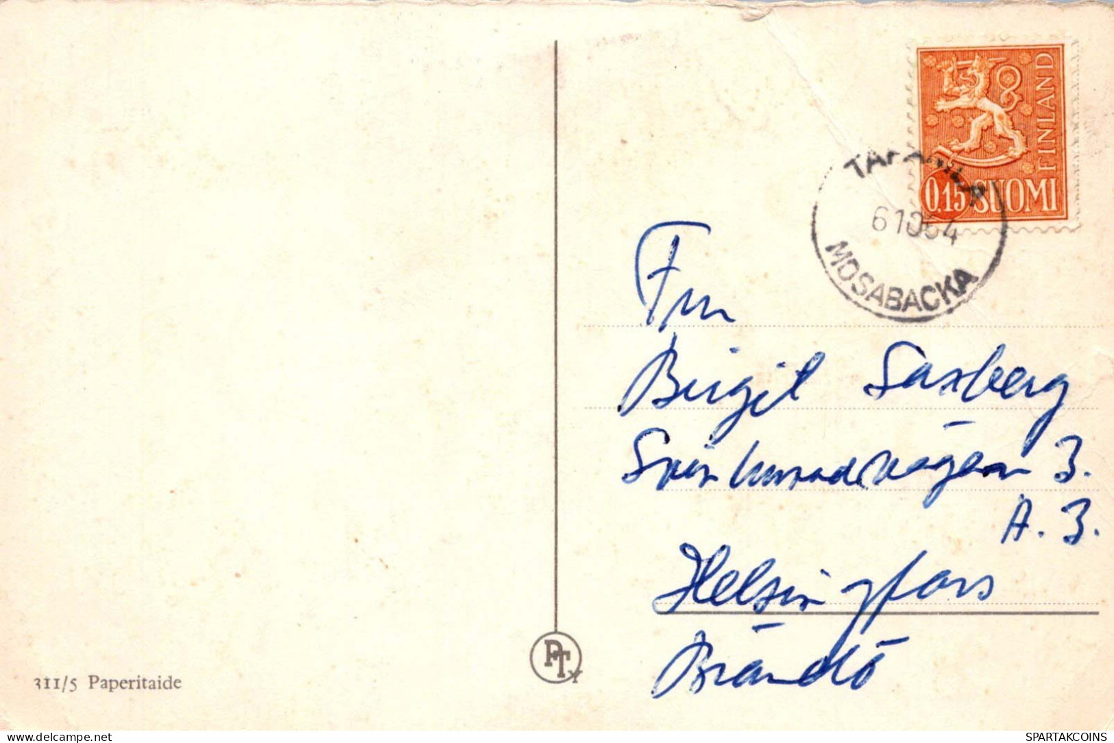 FLORES Vintage Tarjeta Postal CPA #PKE542.A - Fleurs