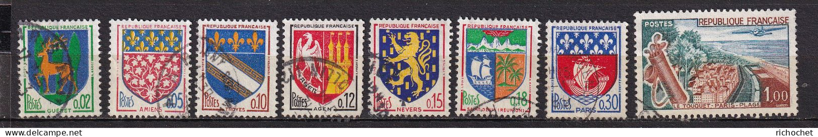France  1351B à 1354 B + 1355 ° - Gebraucht