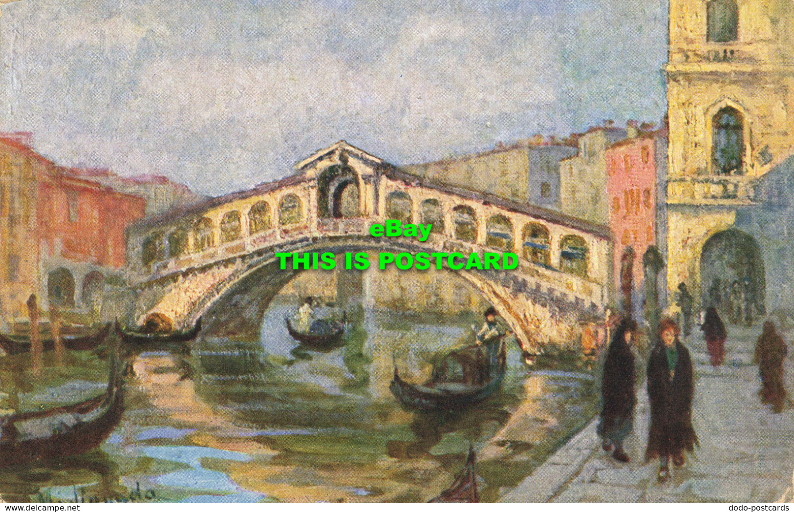R596306 Venezia. Ponte Di Rialto. Cesare Capello - Wereld