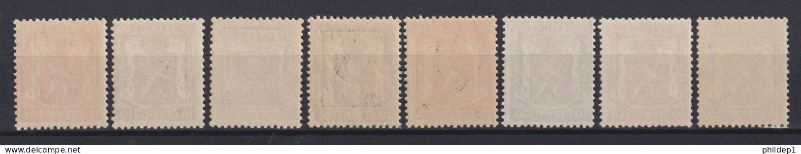 Belgique: COB N° PRE420/27 **, MNH, Neuf(s). TTB !!! Voir Le(s) Scan(s) !!! - Typo Precancels 1936-51 (Small Seal Of The State)