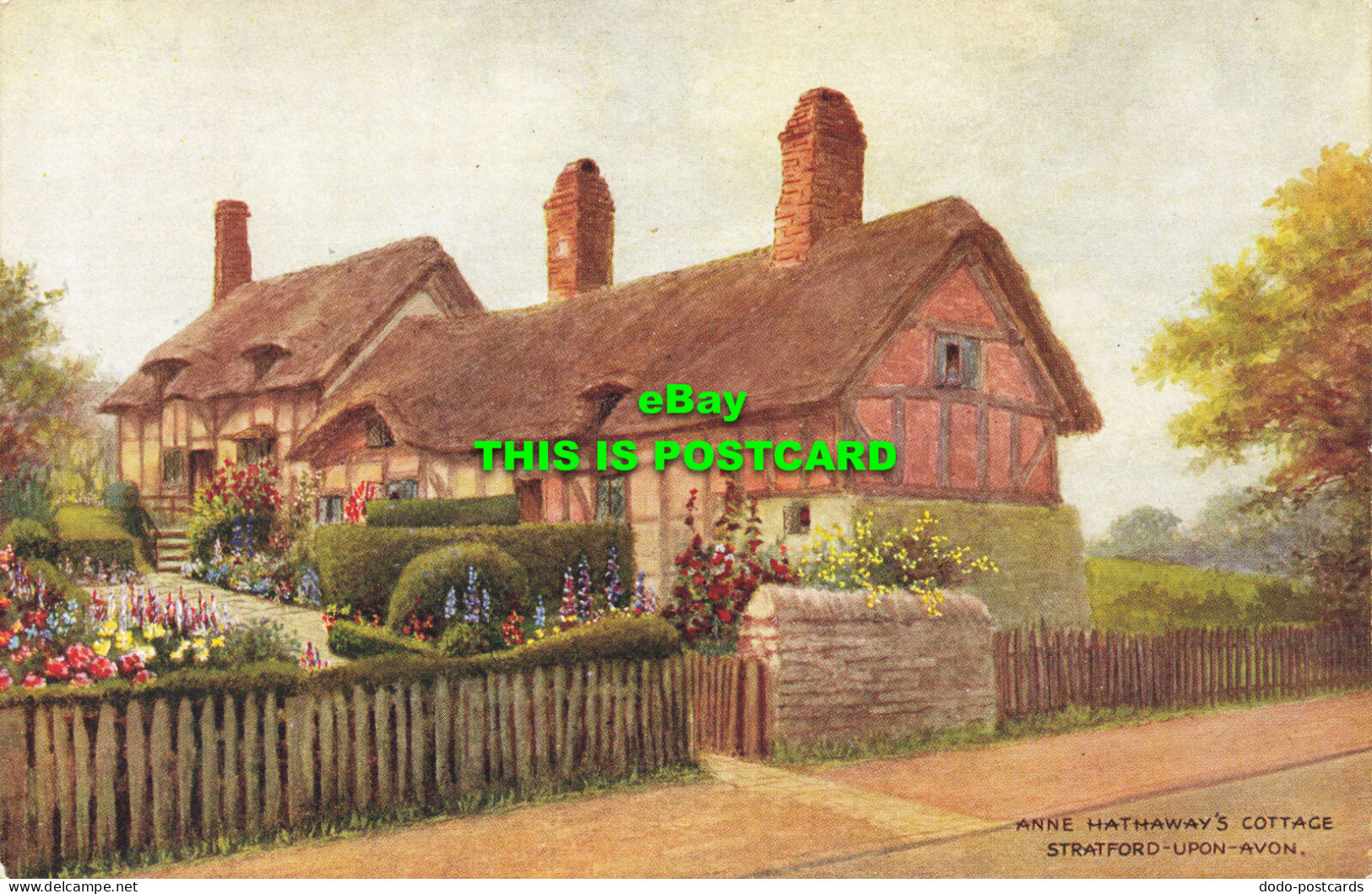 R597130 Anne Hathaways Cottage. Stratford Upon Avon. Salmon - Wereld