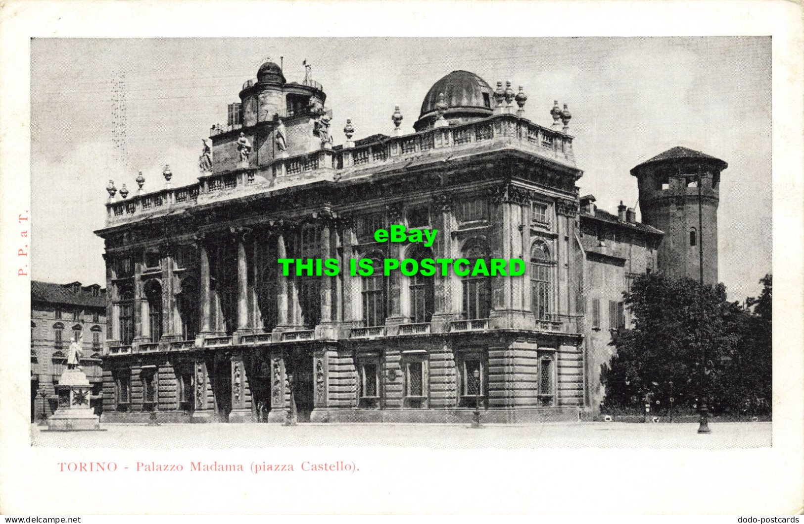 R597132 Torino. Palazzo Madama Piazza Castello. P. P. A T - Wereld