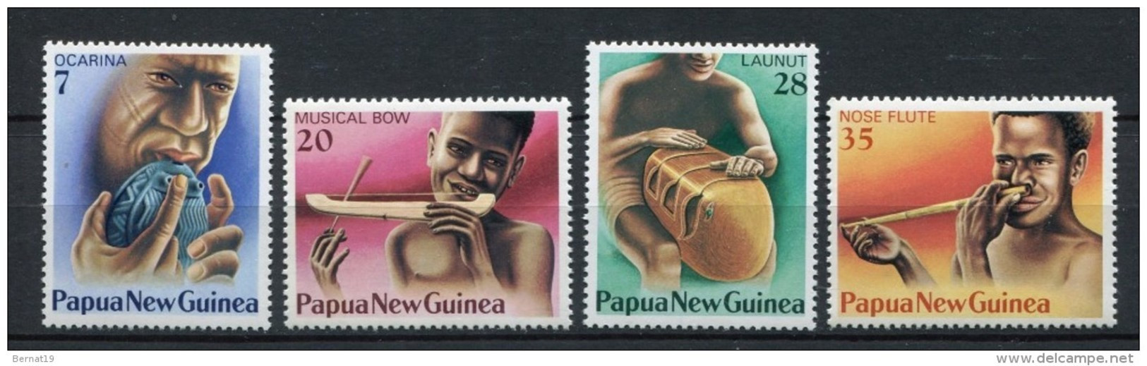 Papua Nueva Guinea 1978. Yvert 359-62 ** MNH. - Papua-Neuguinea