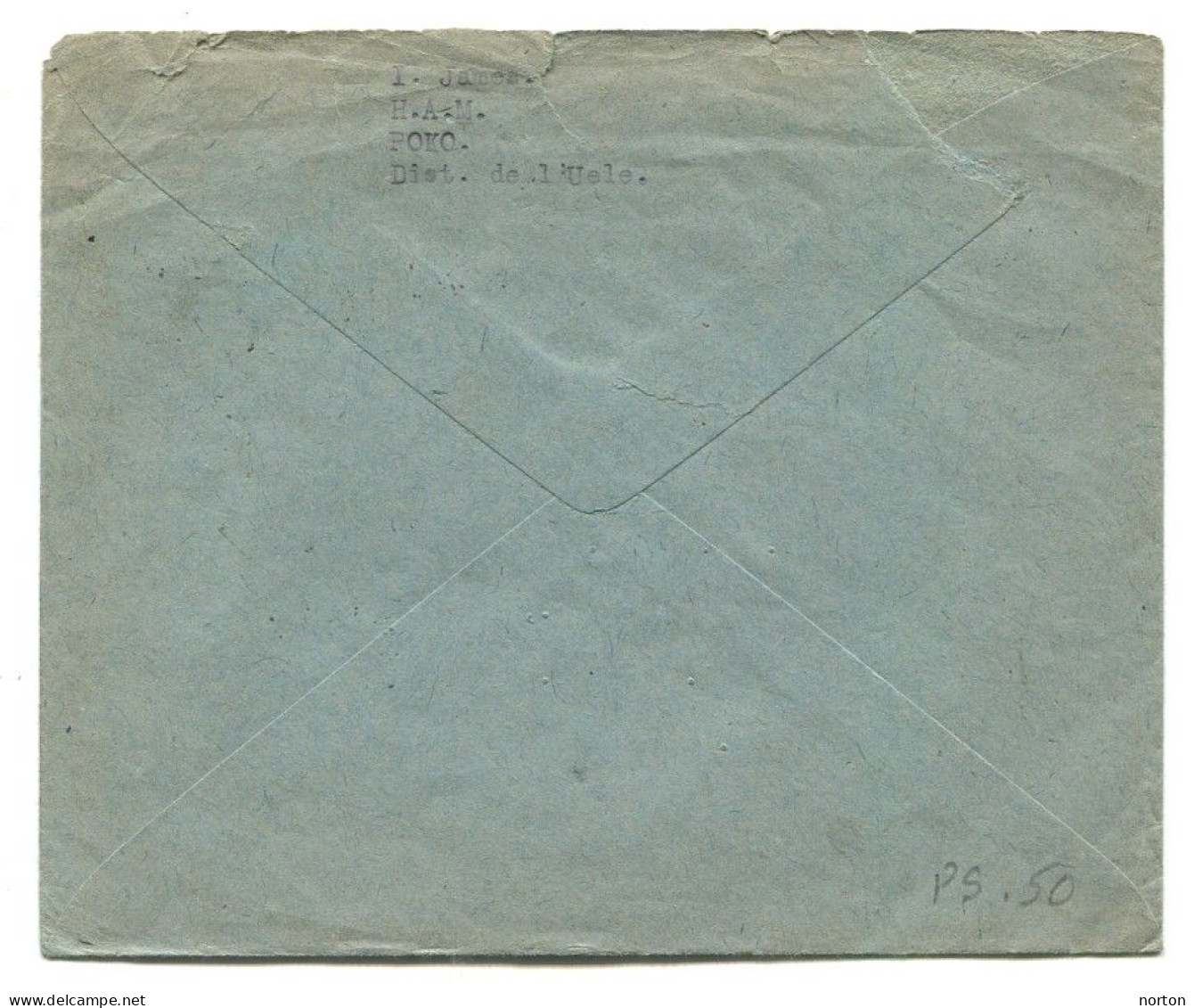 Congo Buta Oblit. Keach 8B1 Sur C.O.B. 262 Sur Lettre Vers Montreal Le 19/09/1945 - Cartas & Documentos
