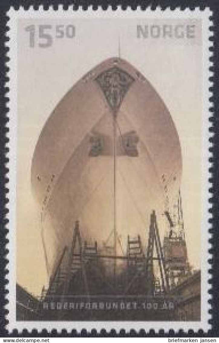 Norwegen Mi.Nr. 1698 Norweg.Schiffseignervereinigung, Kreuzfahrtschiff (15,50) - Ongebruikt