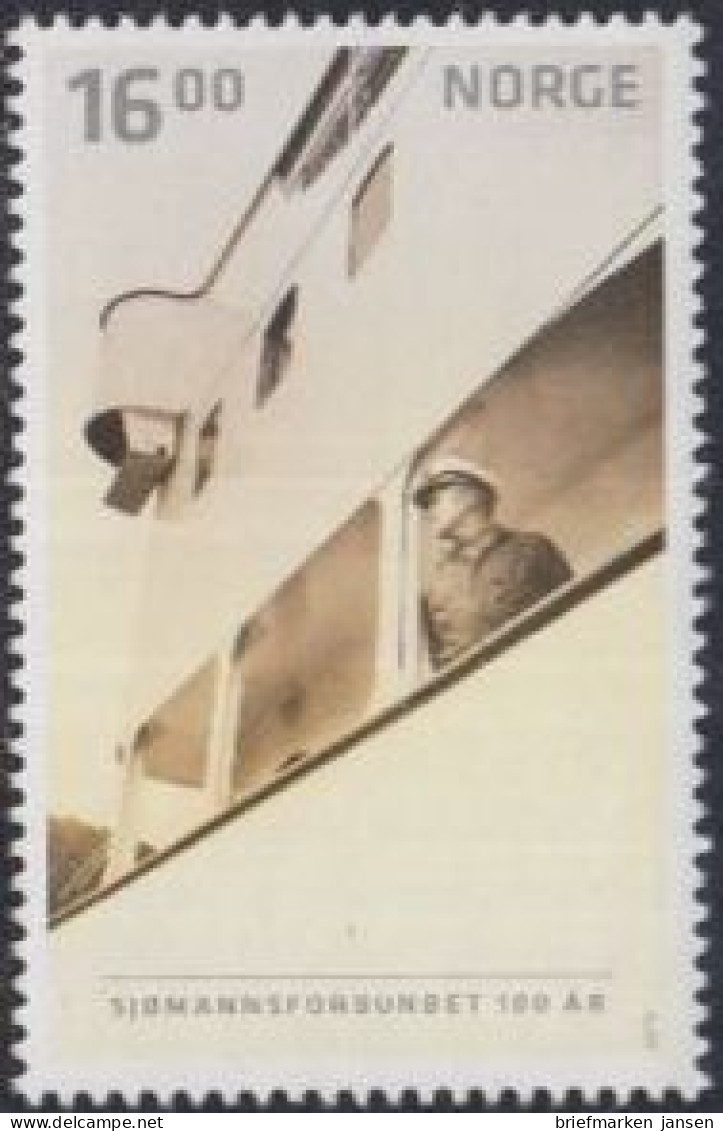 Norwegen Mi.Nr. 1732 Norweg.Seemannsverband, Bootsmann (16,00) - Unused Stamps