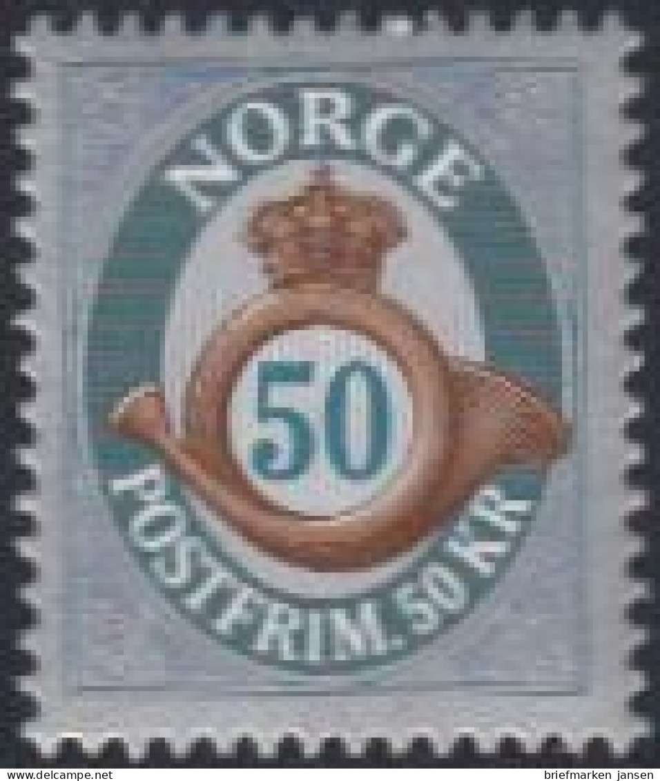 Norwegen Mi.Nr. 1769 Freim. Posthorn (50) - Nuevos