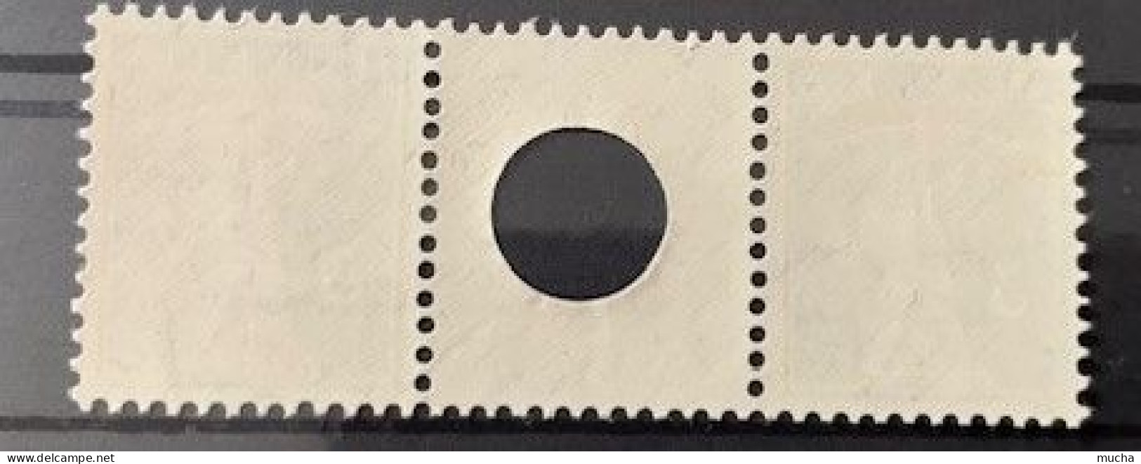 20389 - Paire Avec Ponts Grand Trou No S6 ** Fils De Tell 3 Violet - Zusammendrucke