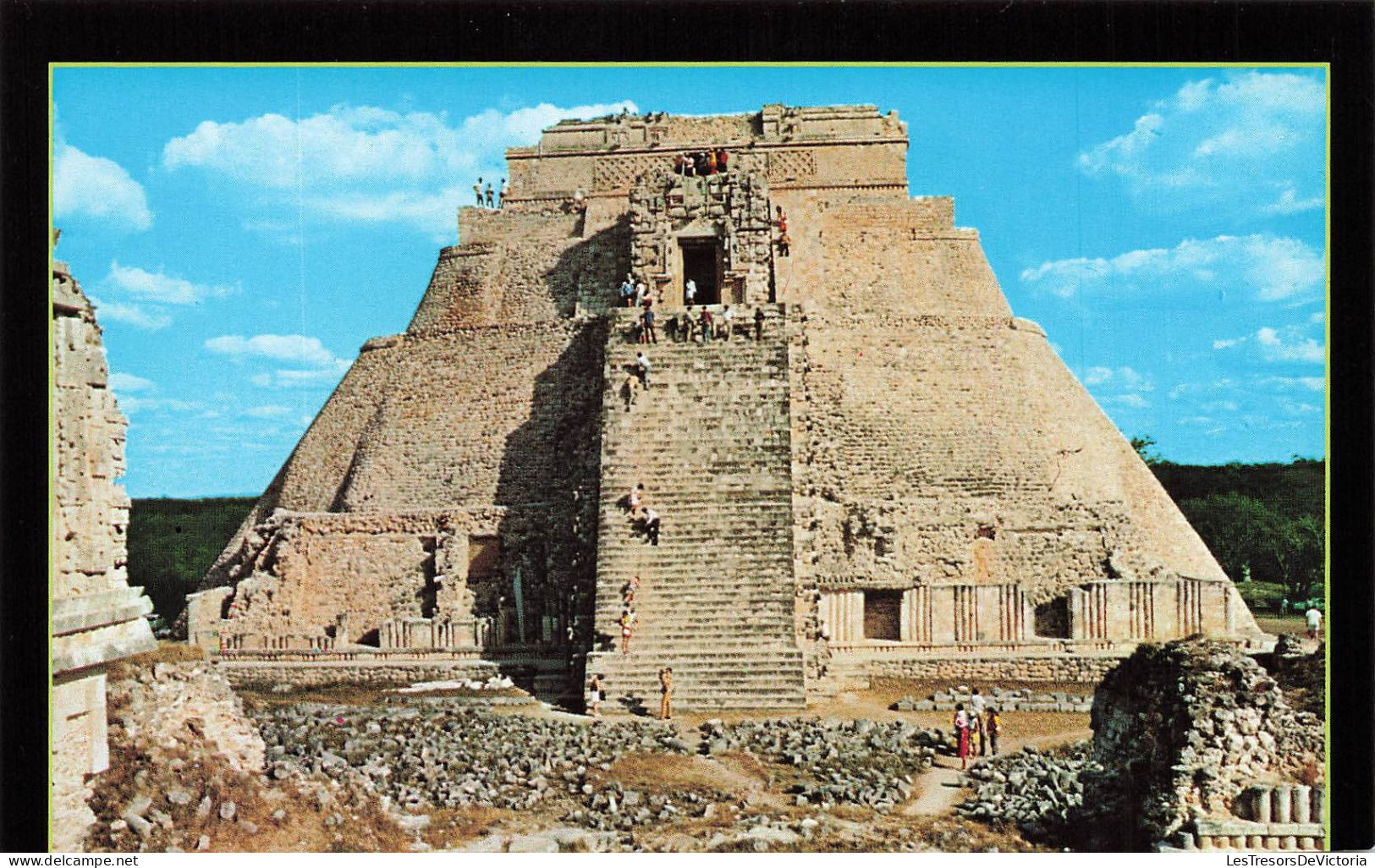 MEXIQUE - Templo Del Adivino - Vue Générale - Animé - Carte Postale - Mexico
