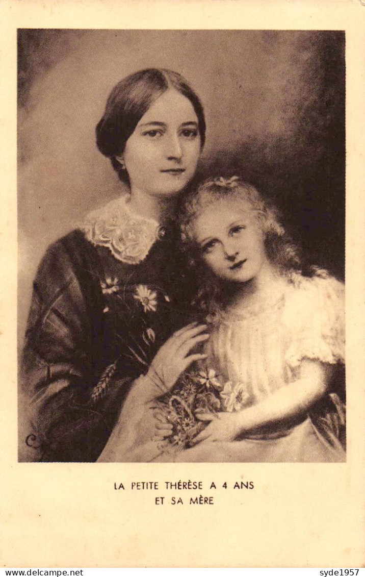 SAinte Thérèse De Lisieux, 3 Cartes: - Avec Son Père, Avec Sa Mère Et En Communiante édition ST - Saints