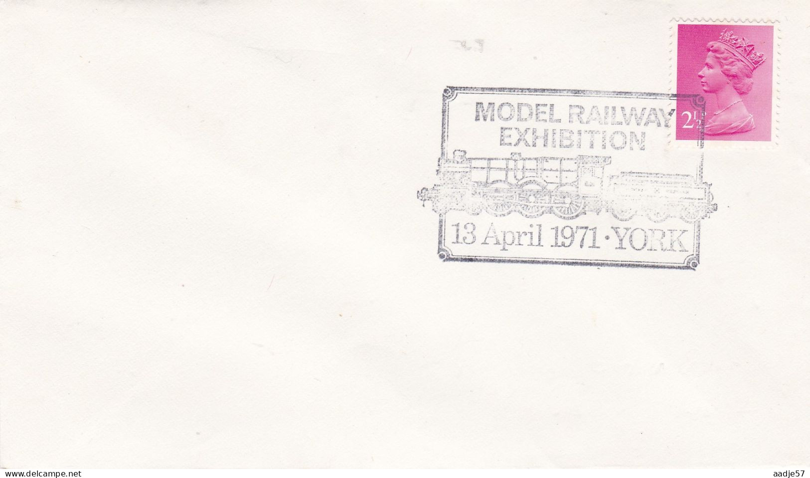 GB Engeland Model Railway Exhibition York 13-04-1971 - Treinen