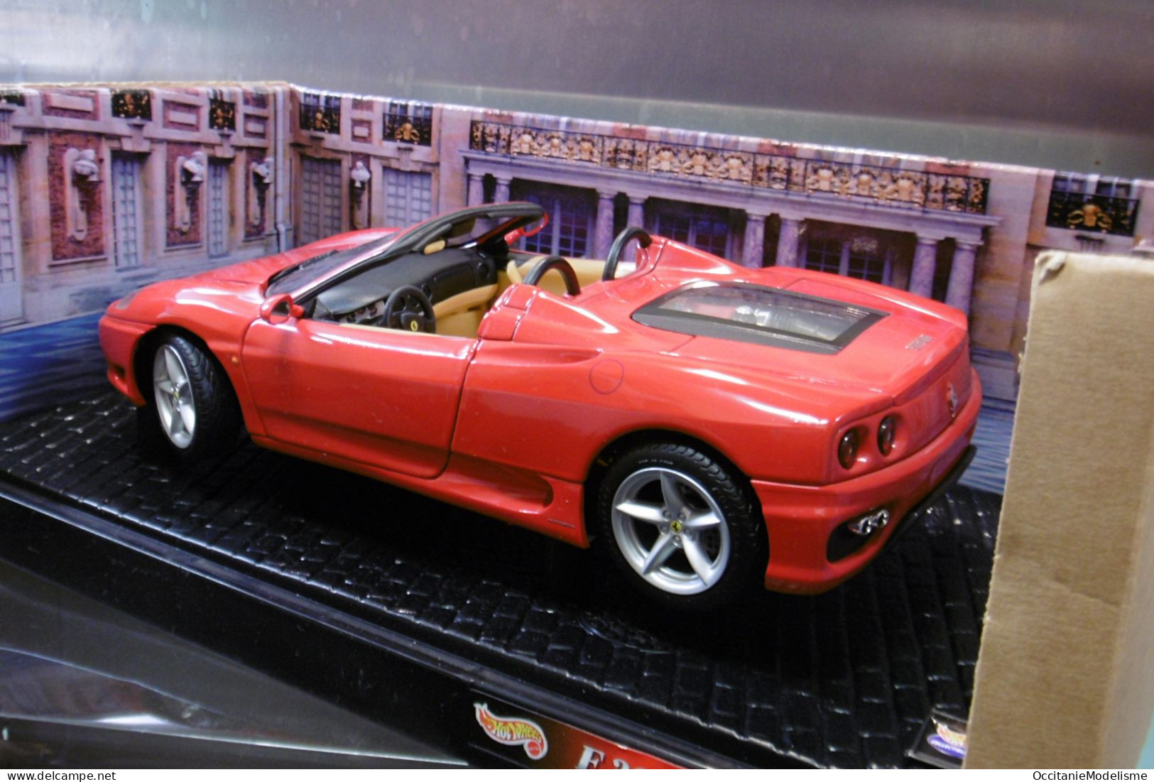 Hot Wheels - FERRARI 360 SPIDER Rouge Réf. 27774 BO 1/18 - Hot Wheels