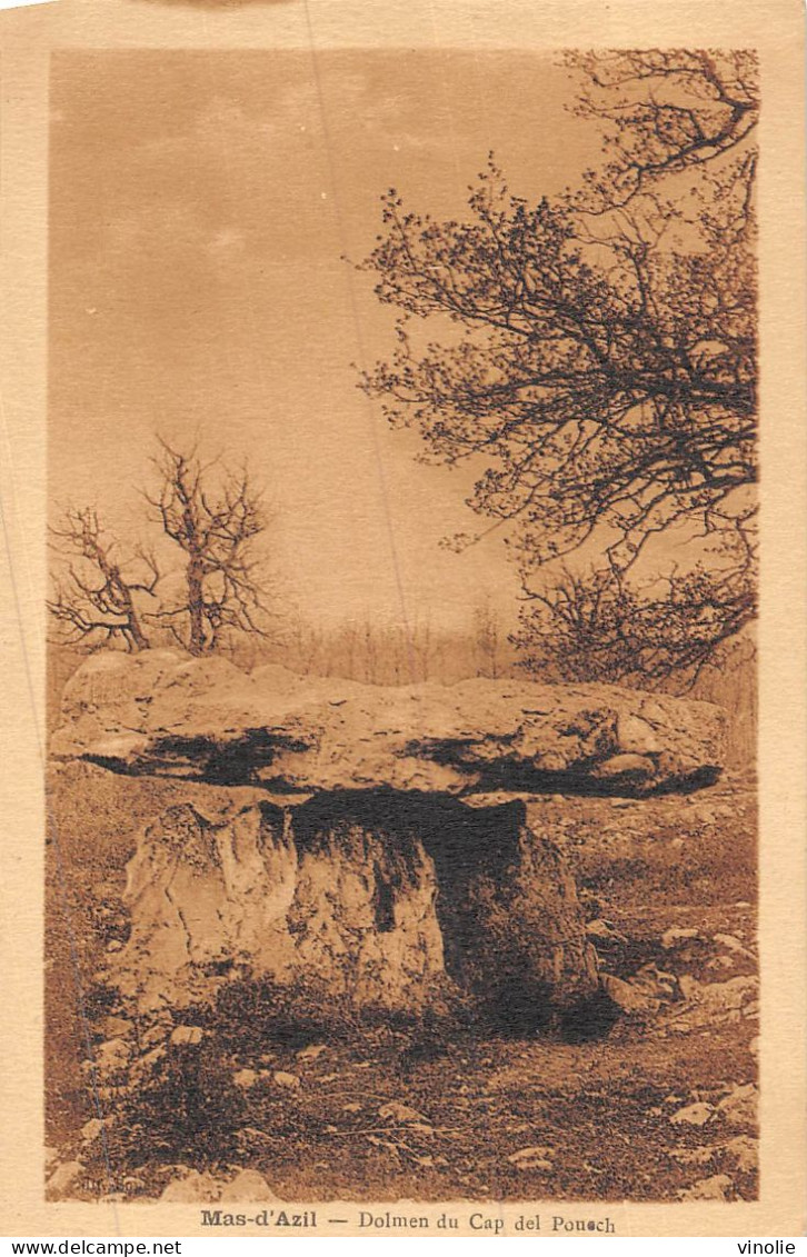 24-5909 : DOLMEN DU MAS-D'AZIL. ARIEGE - Dolmen & Menhirs