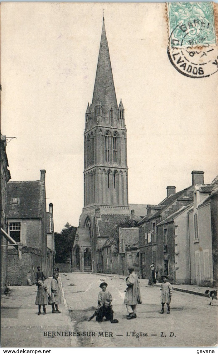14 BERNIERES-sur-MER - L'église - Other & Unclassified
